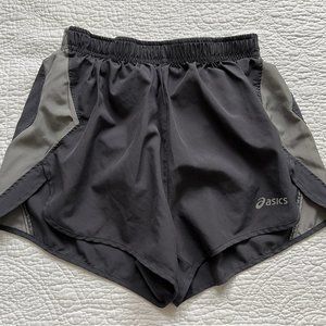 Gray ASICS Running Shorts Size